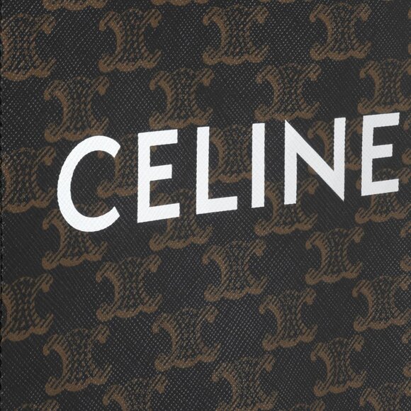 Celine MINI VERTICAL CABAS IN TRIOMPHE CANVAS - Picture 4 of 12